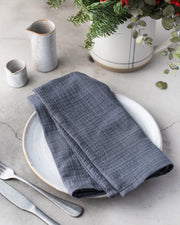Cotton Crinkle Cloth Napkin Set