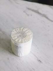 Hand-Poured Soy Wooden Wick Candle — scale reference and proportion detail