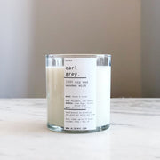Earl Grey Wooden Wick Soy Candle — 100% soy wax, wooden wick, bergamot and black tea, up to 75 hours