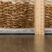 Distressed Medallion Area Rug