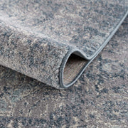 Blue Medallion Woven Area Rug