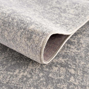 Gray Medallion Woven Area Rug