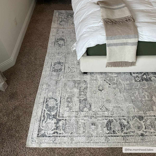 Medallion Washable Area Rug