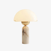 Alabaster Dome Table Lamp