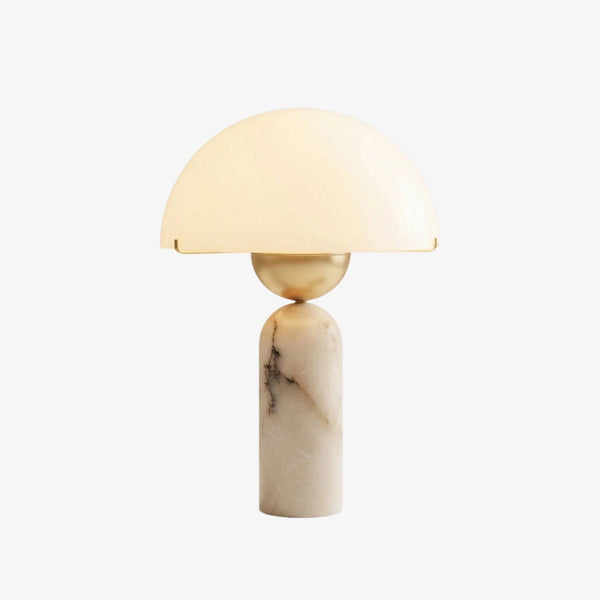 Alabaster Dome Table Lamp