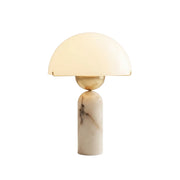 Alabaster Dome Table Lamp