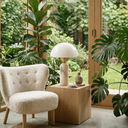 Alabaster Dome Table Lamp