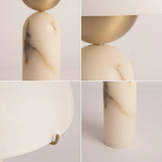 Alabaster Dome Table Lamp