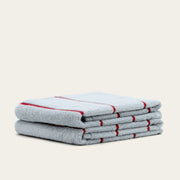 Striped Cotton Bath Towel Set