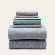 Striped Cotton Bath Towel Set