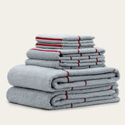 Striped Cotton Bath Towel Set