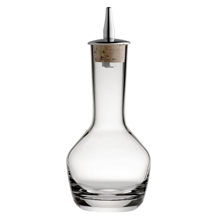 Glass and Cork Bitters Bottle