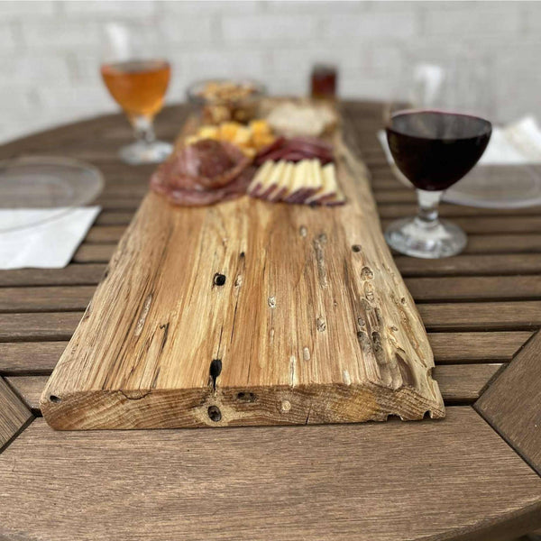 Ash Live Edge Serving Board – serving board (view 3) | Roost & Roam