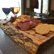 Ash Live Edge Serving Board – serving board | Roost & Roam