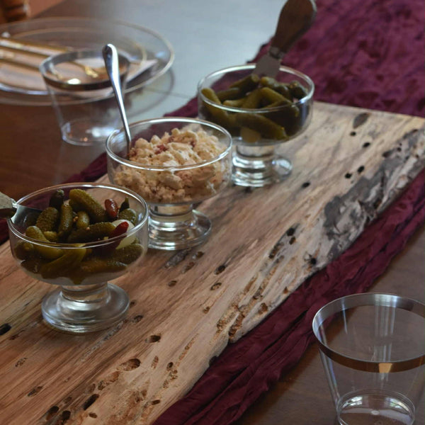 Ash Live Edge Serving Board – serving board (view 4) | Roost & Roam