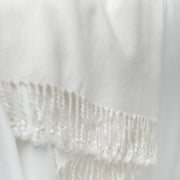 Bamboo Viscose Tassel Throw