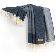 Herringbone Border Fringe Throw