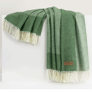Herringbone Border Fringe Throw