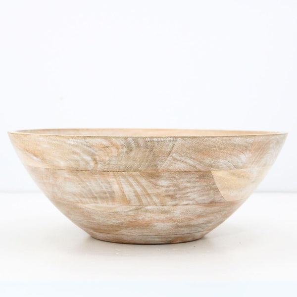 Whitewash bowl, round