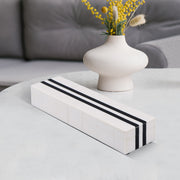 Bone Inlay Stripe Decorative Storage Box