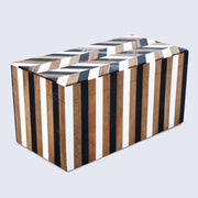 Resin Inlay Wood Marquetry Decorative Box