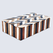 Resin Inlay Wood Marquetry Decorative Box