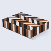 Resin Inlay Wood Marquetry Decorative Box