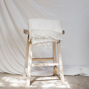Bamboo Viscose Tassel Throw