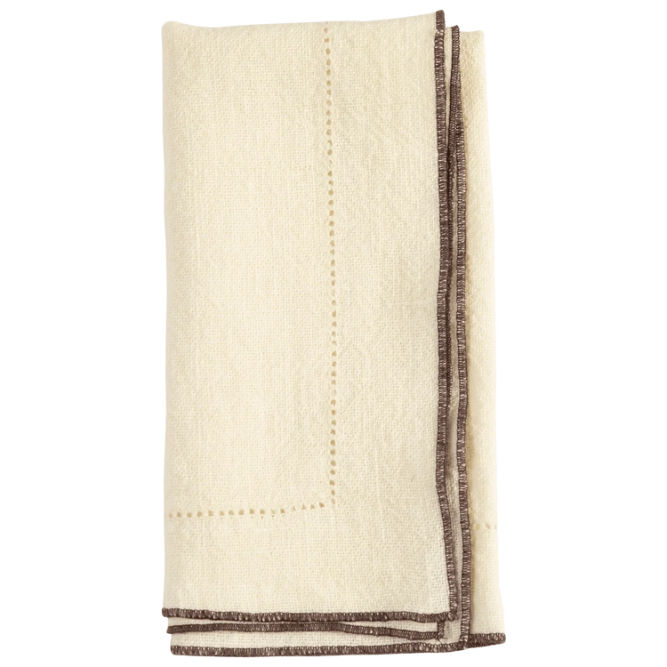 Hemstitch Linen Napkin Set