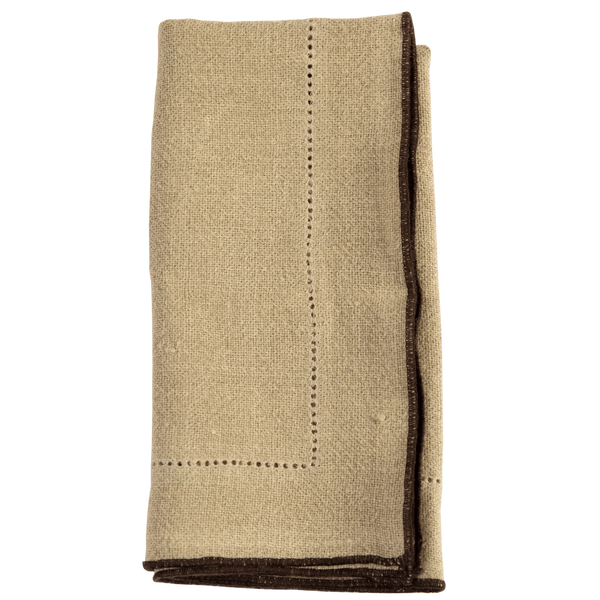 Hemstitch Linen Napkin Set