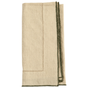 Hemstitch Linen Napkin Set