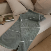 Striped Cotton Bath Towel Set