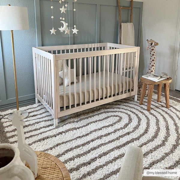 Plush Arch-Pattern Area Rug
