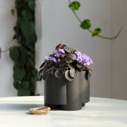 Pillar Planter — styled in a complete room vignette