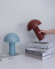 Dome-Shade Cordless Portable Table Lamp