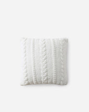 Cable-Braid Soft Throw Pillow – pillows, in sahara tan | Roost & Roam