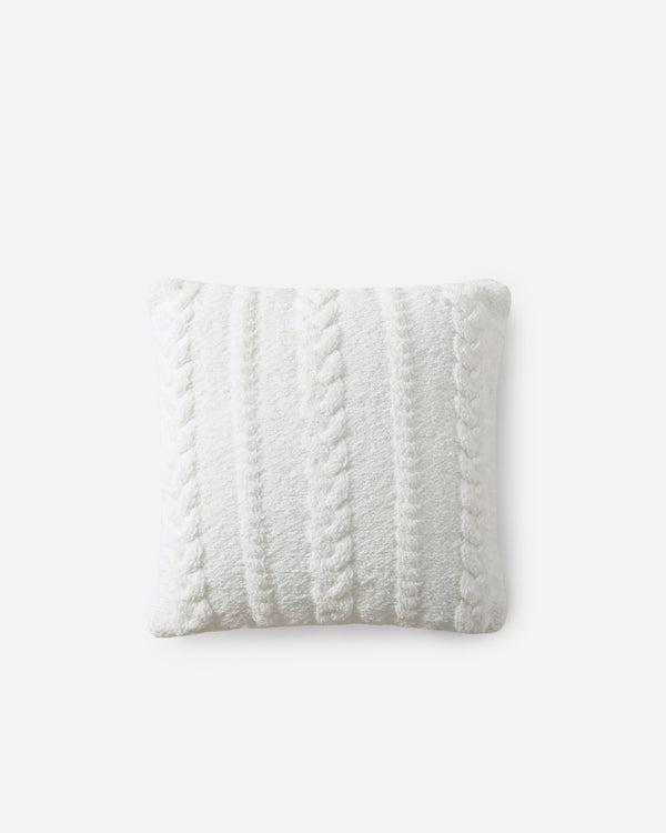 Cable-Braid Soft Throw Pillow – pillows, in sahara tan | Roost & Roam