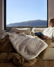 Faux Fur Bed Runner Throw