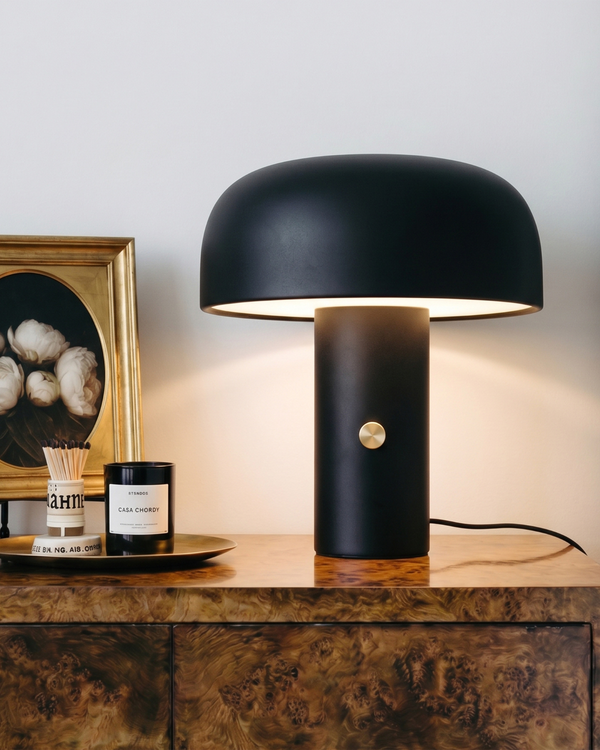 Matte Dome Dimmable Table Lamp
