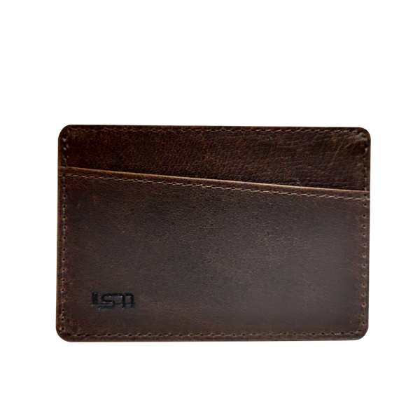 Pull-Up Buffalo Leather Slim Wallet