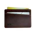 Pull-Up Buffalo Leather Slim Wallet