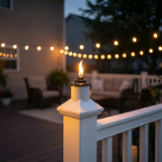 Outdoor Post Cap Torch Light