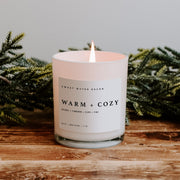 Warm + Cozy Soy Candle, 11 oz