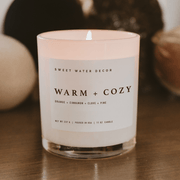 Warm + Cozy Soy Candle, 11 oz