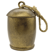 Antique Gold Bell Jar Holiday Soy Candle, 13.5 oz