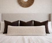 Hand-Looped Texture Lumbar Pillow Cover