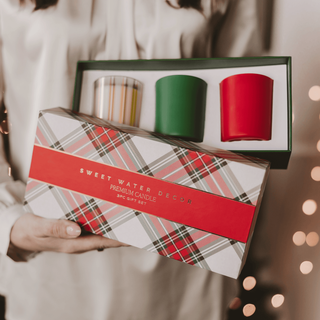 Holiday Soy Candle Gift Set, Set of 3