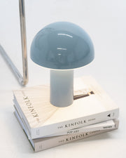 Dome-Shade Cordless Portable Table Lamp