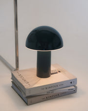 Dome-Shade Cordless Portable Table Lamp