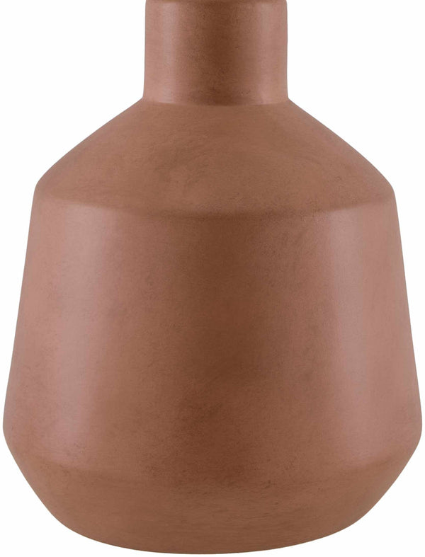 Matte Ceramic Terracotta Table Lamp — alternate color temperature setting